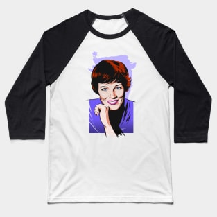 Julie Andrews - An illustration by Paul Cemmick Baseball T-Shirt